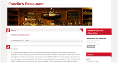 Desktop Screenshot of fratellos.net
